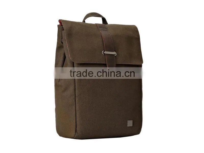 cotton canvas Laptop Backpack