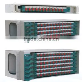 19inch fiber optic ODF patch panel fiber Optical distribution frame12 ports/24ports/144port