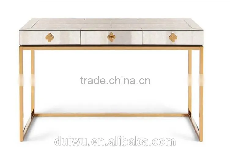 Latest modern wooden executive office desk side table design