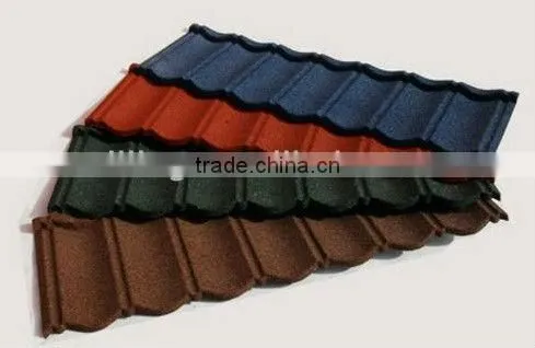 stone coated metal roofing tile