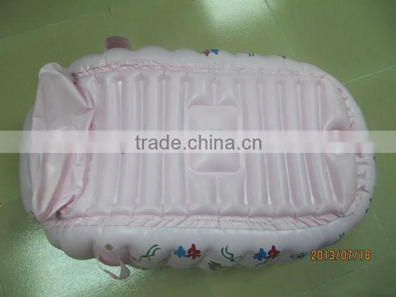 PVC Inflatable baby bathtub/ folding baby bathtub