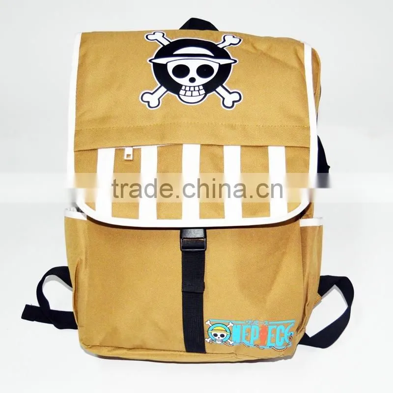 2016 fashion polyester skeleton child backpack