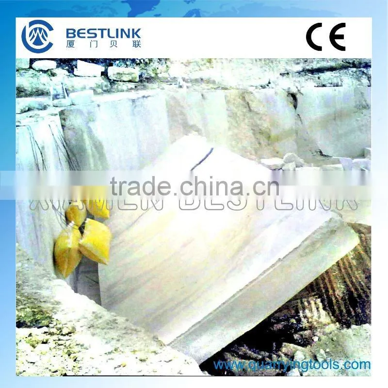 HOT!! Polymer air pushing bag for quarry marble