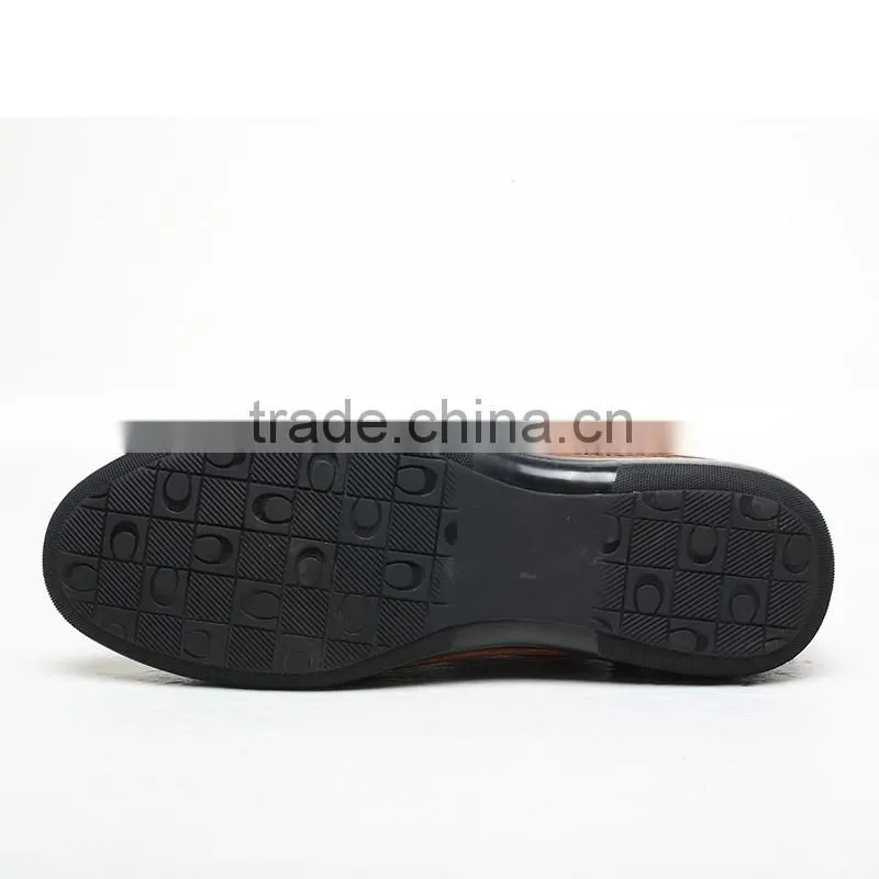 China new high quality breathable lace-up brown casual tall men shoes