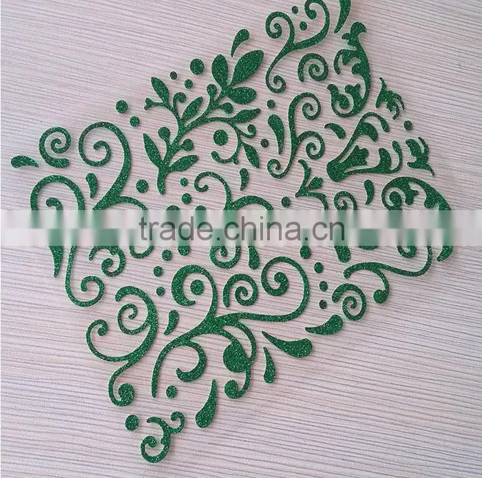 Christmas snowman glitter window sticker for promotional gifts