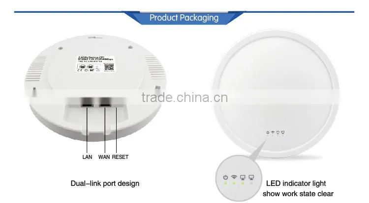 wireless router wireless bridge long range wireless access point 2.4G 300M ceiling AP