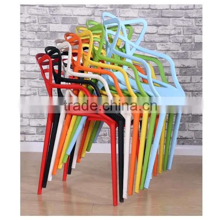 Plastic stackable beach chair