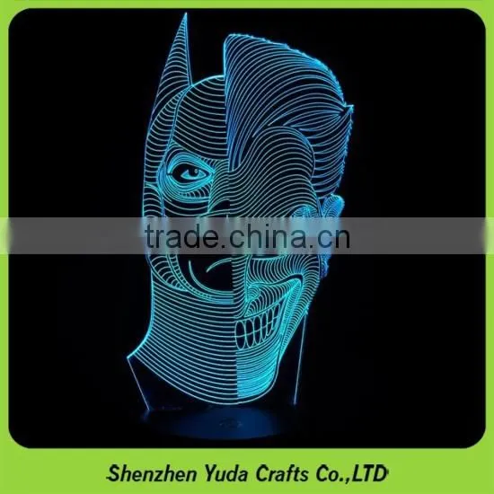 Creative Pumpkin Visual Desk Style Acryl Night Light As Halloween Gifts