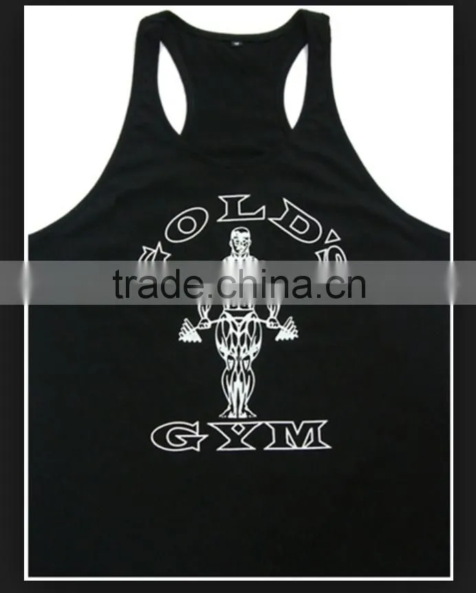 Custom design gym Tank top. men singlet, y back custom Print stringer, racerback singlet