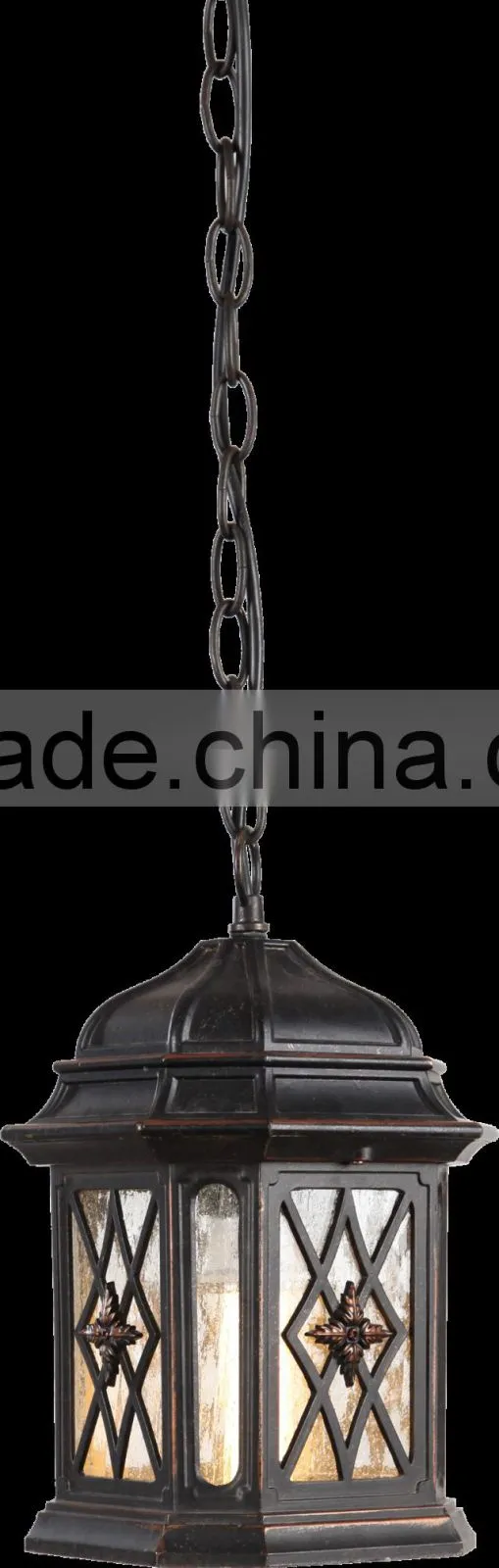 Hausen Lighting Antique Industrial Pendant Light with Metal Dome Shade, Matte Black