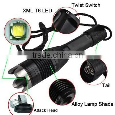 bright light torch service battery