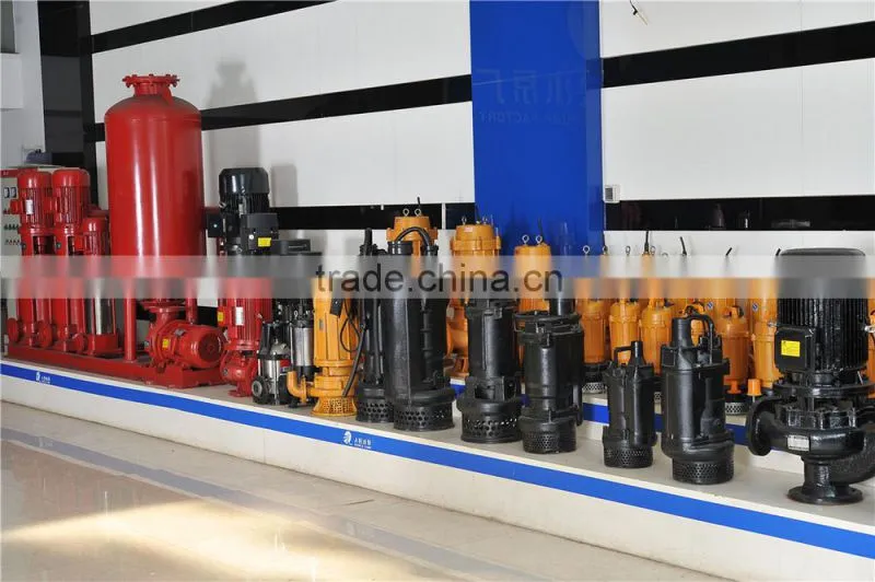 380/50hz three phase WQK sewage cutting submersible water pump
