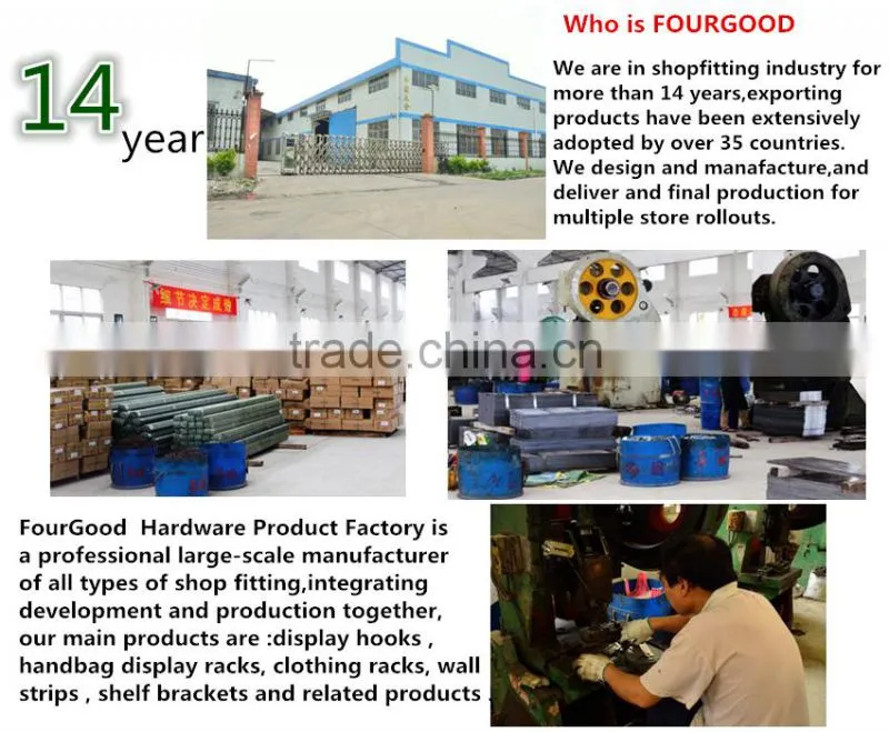Iron material slatwall gridwall wire display basket