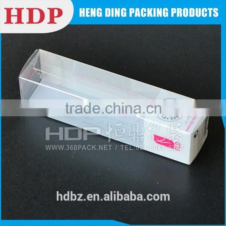 UV Printing ODM OEM clear plastic soft box