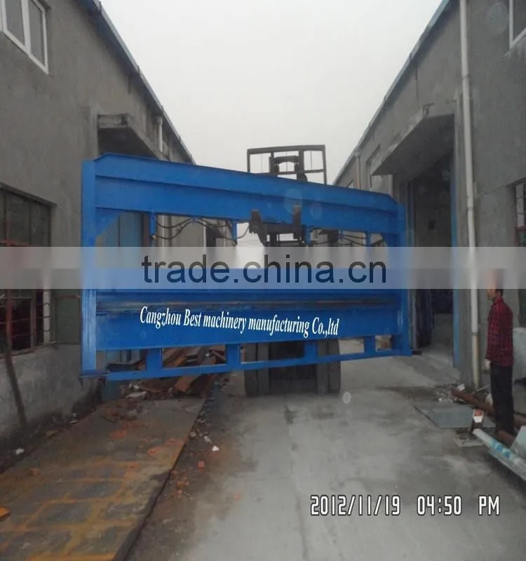 4m hydraulic bending roll forming machine