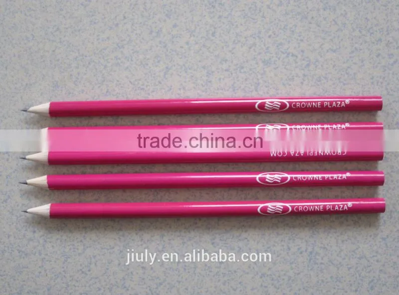 round shape black wood with diamond HB pencil