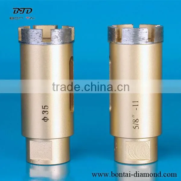 Professional diamond core drill bits for concrete, stones,ceramics