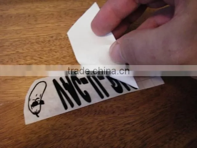 Reusable circle digital printing vinyl decal