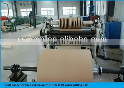 0.075mm thickness Kraft Paper aluminum Wire used on oil transformer china supplies