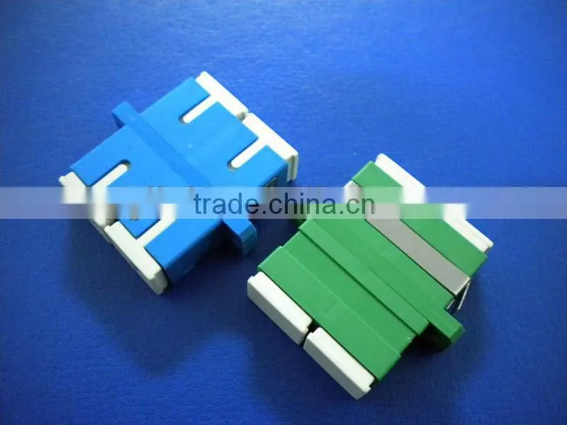 SC simplex duplex fiber optic adapter
