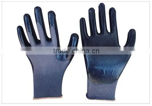 latex coated gloves