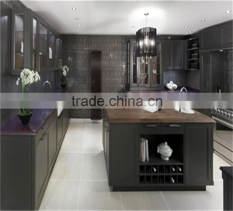 Custom kitchen equipment, Europe style kitchen with island cabinet
