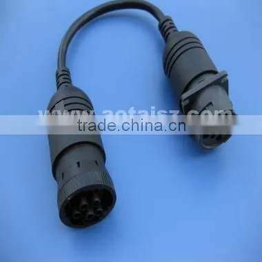 OBDII Car Diagnostic Tool J1939 M+F To DB15 Truck Adapter Cables