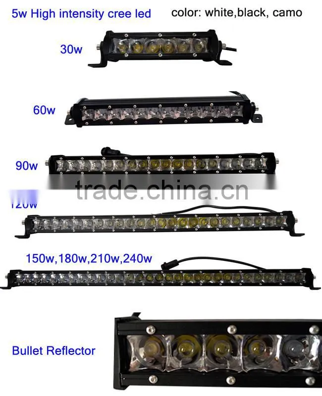 90w 19 inch single row super slim led light bar