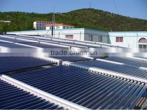 non-pressurized high efficiency solar collector for swimming pool, hotel