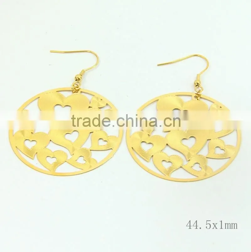 Special Design Earrings Stainless Steel, Nickel- and Lead-free