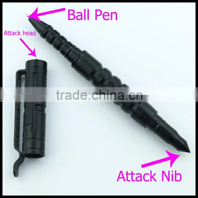 Personality heavy thick useful personal tactical ball pen for women and men