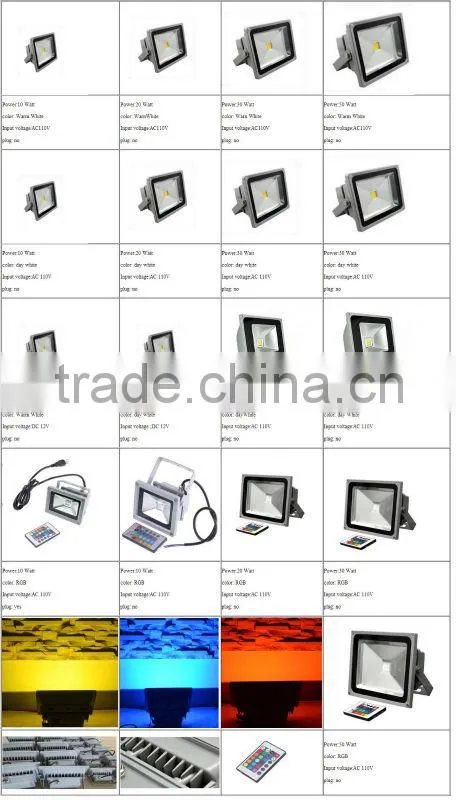 China High Quality IP65 garden led flood light out door