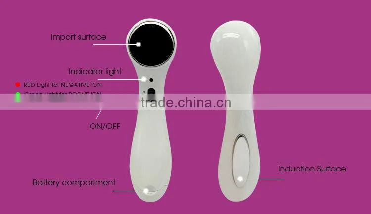 Mini battery operated face massager