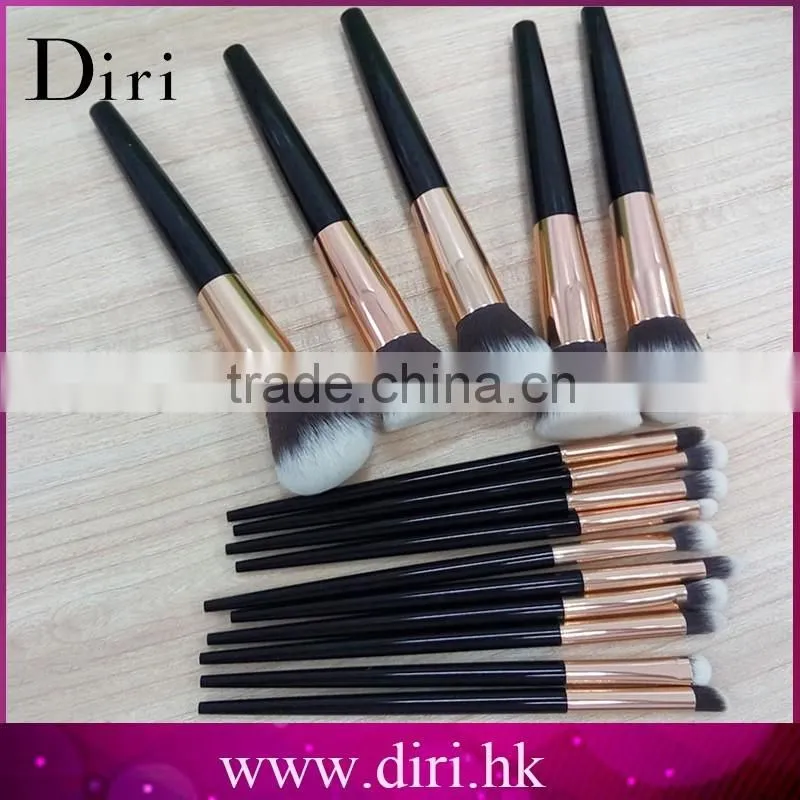 Factory own mold makeup brush set acrylic handle makeup brush fast shipping makeup brush