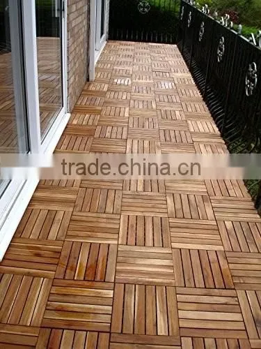 Wood decking/Interlocking outdoor deck tiles , Wood garden deck tiles, Garden tiles