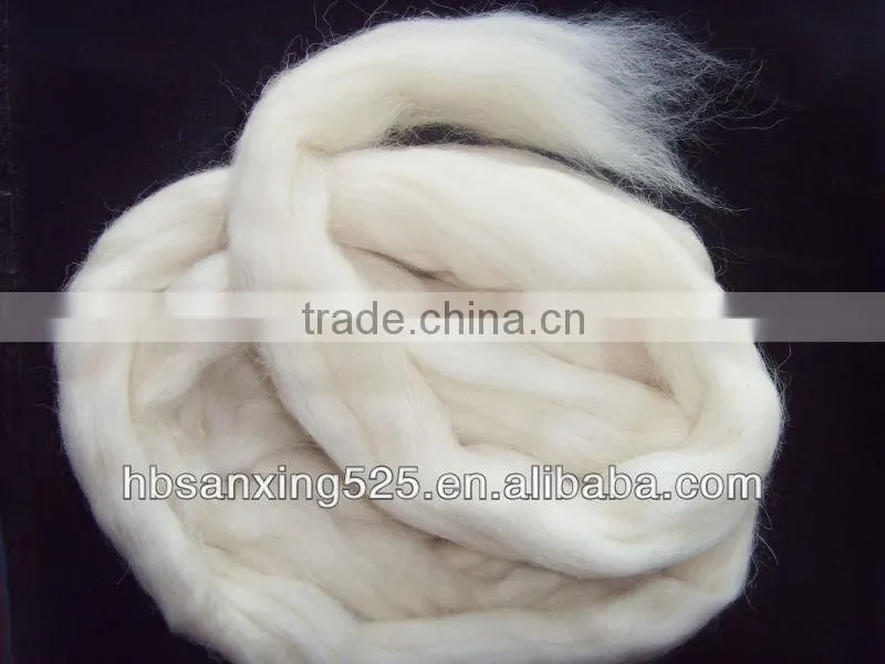 58S,26.8um,75mmh 100% pure high quality Australia Wool Top