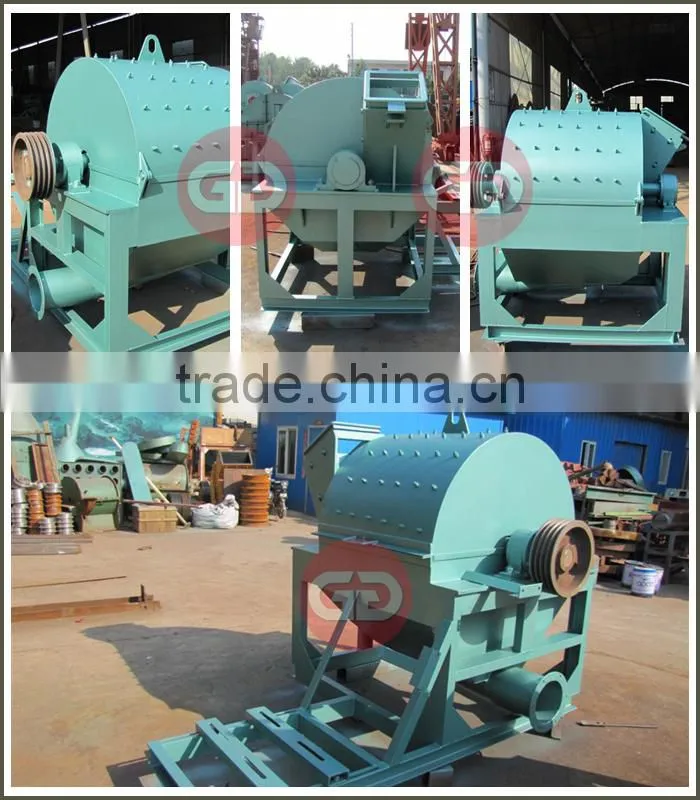 High capacity wood crusher sawdust machine for wood scrap