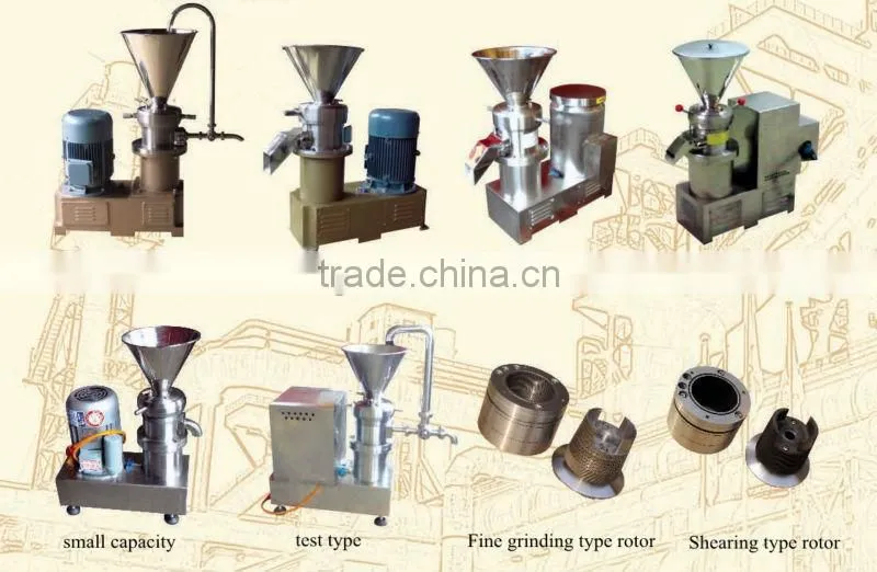 Sesame Peanut Butter Colloid Mill Machine for sale