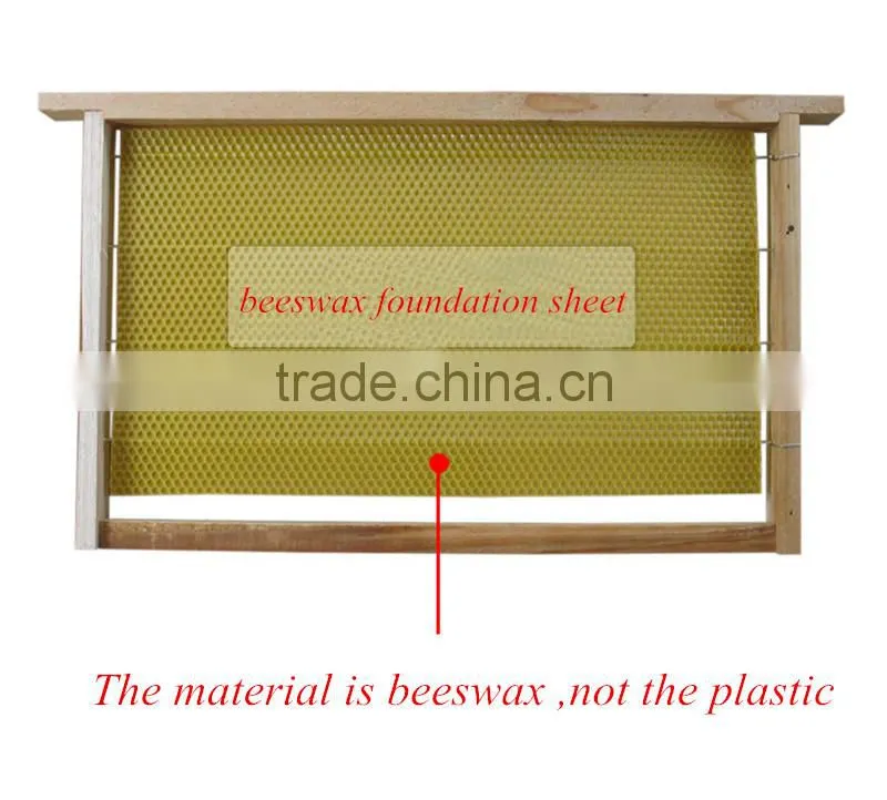 bulk beeswax honeycomb foundation sheet for bee frames from pure natural beeswax for bee keeping