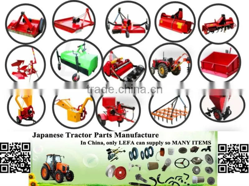 Europe Style CE approved tractor portable wood compost shredder