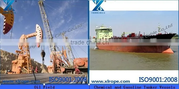 3 strand strong sisal manila rope for oil field