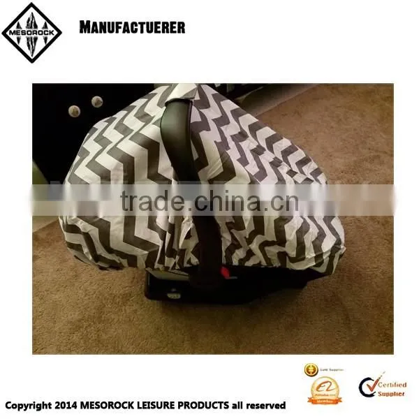 100% Cotton Infant Windproof Cover Sun Shade Baby Car Seat Cover