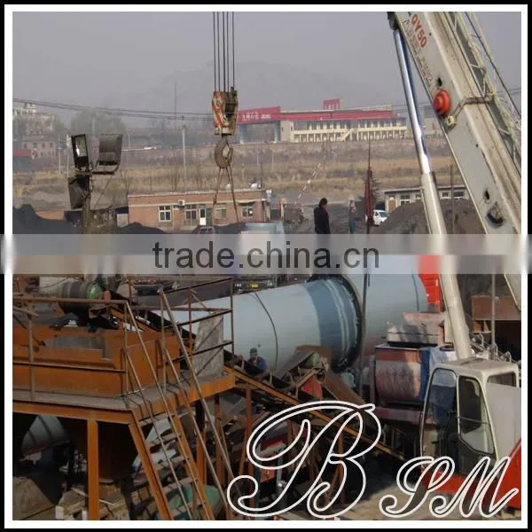 BSM industrial wood pellet rotary dryer exporting with CE ISO to Africa