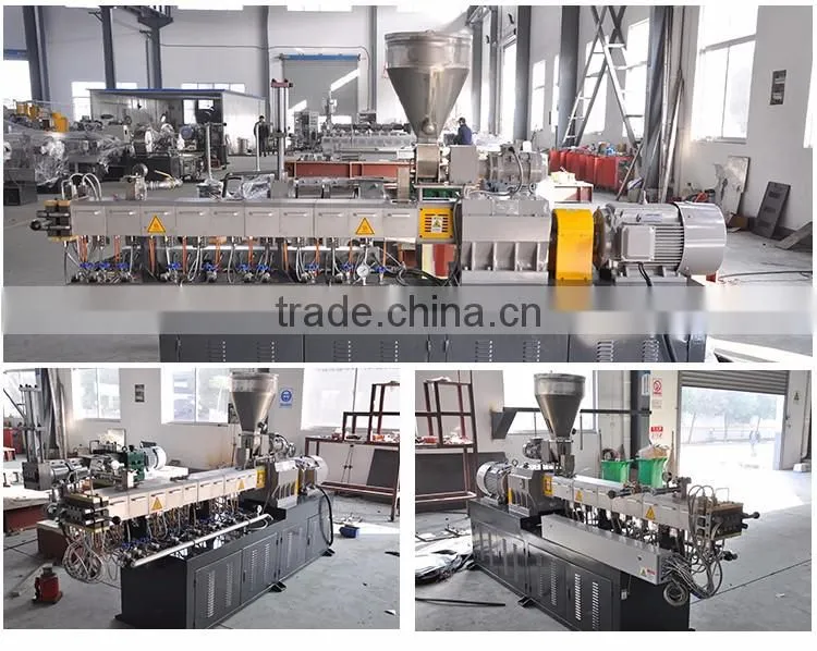 Mini plastic pelletizing granulator extruder machine