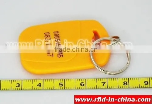Leather and Waterproof RFID Keyfob for Access Control Systerm
