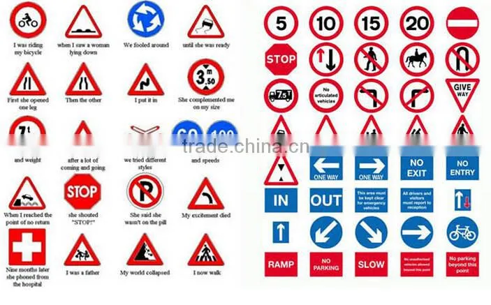 High quality customized pvc photoluminescent fire safety sign