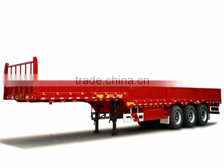 Cargo transport high strength steel heavy side wall semi trailer
