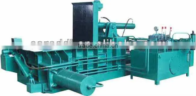 baler machine for scrap tires