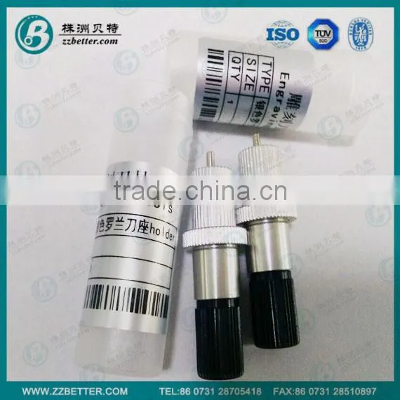 Tungsten carbide plotter holder