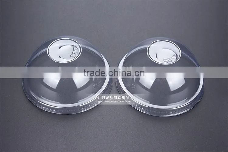 custom disposable cups dome lids